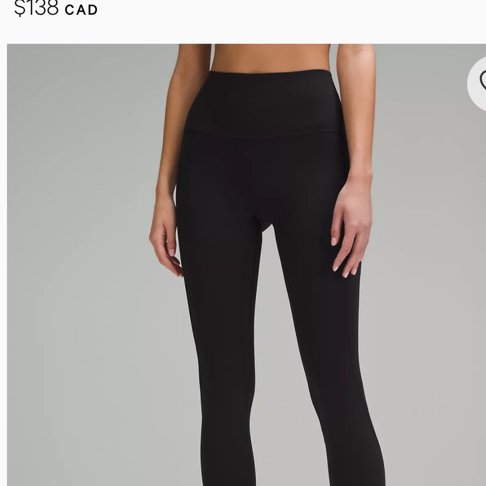 Lululemon Align™ High-Rise Pant with Pockets 26”inseam size 2